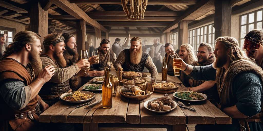 Bebida vikinga: El néctar de los guerreros nórdicos