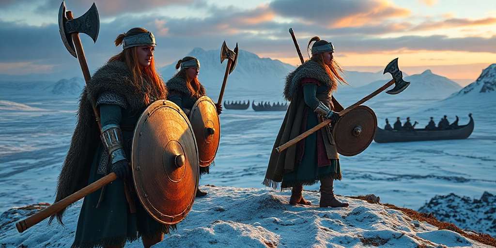 Vikingas: Guerreras y exploradoras en la era vikinga